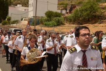La Breña procesiona a sus patronos con la polémica de la gala Drag Queen aún latente (Foto Francisco Javier Santana)